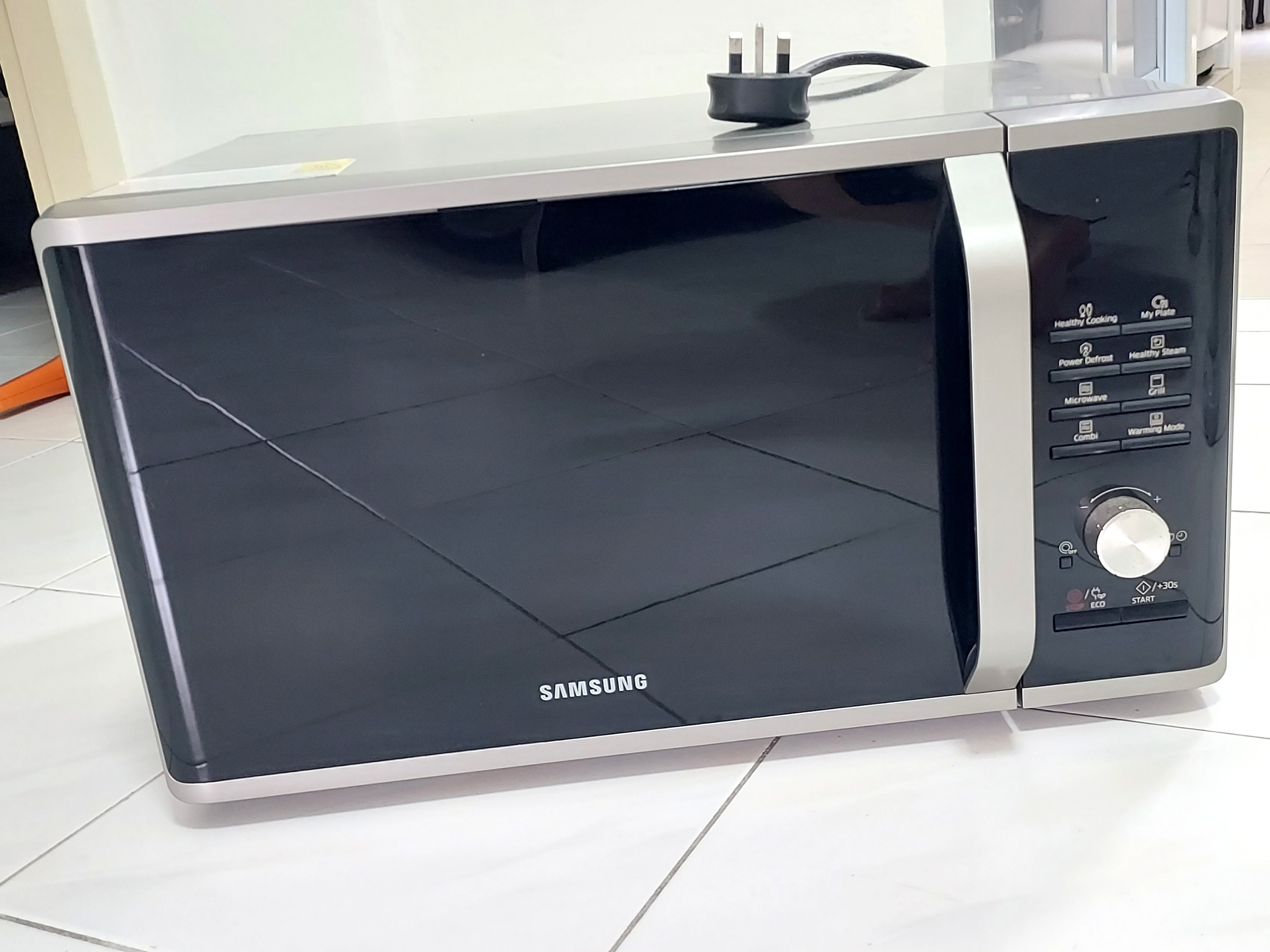 Samsung Healthy Steam, 28L, Grill Microwave Oven, TV & Home Appliances