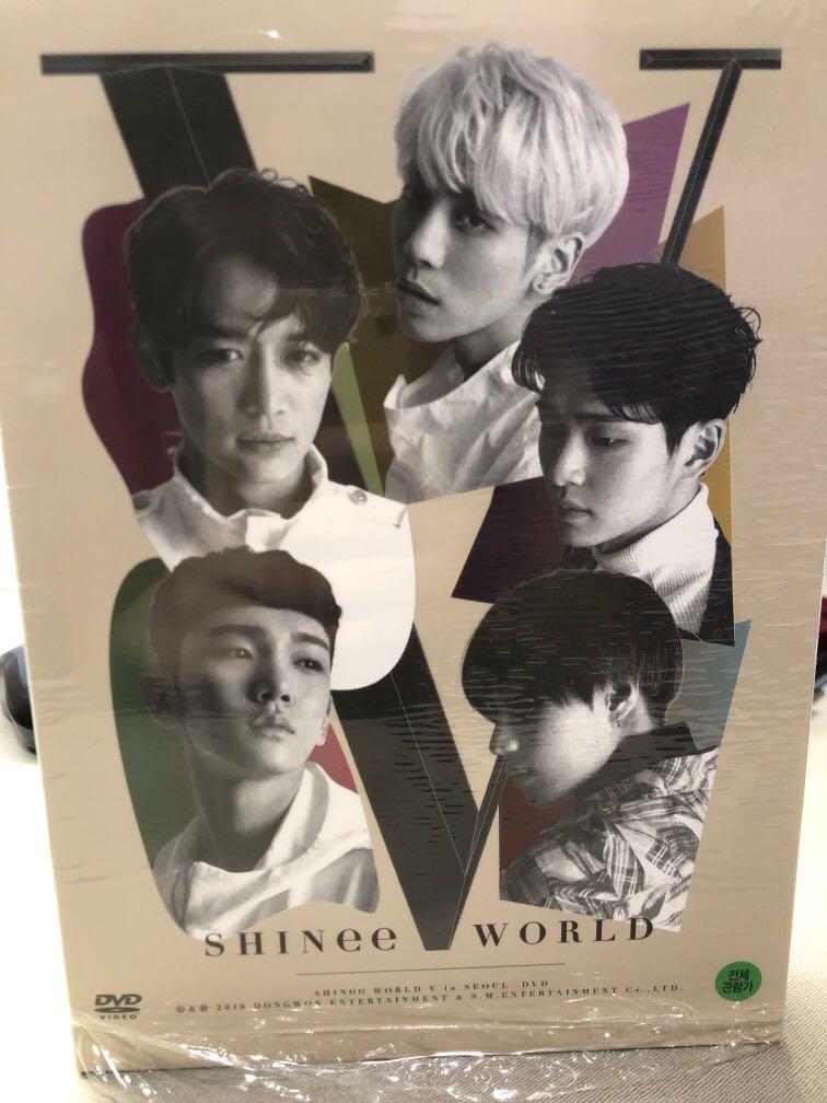 Shinee World V 5 Concert Dvd Hobbies Toys Memorabilia Collectibles K Wave On Carousell