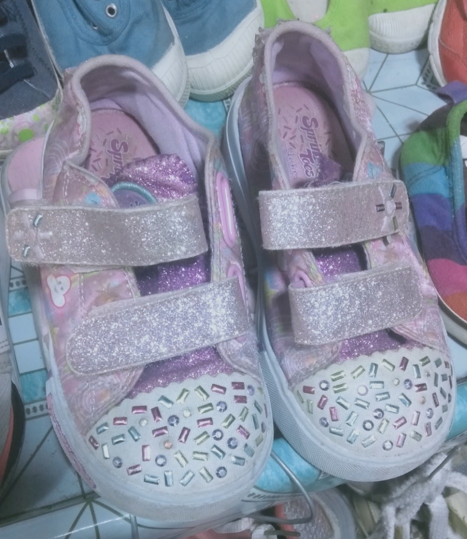 Skechers Sprinkles Shoes, Babies & Kids, Babies & Kids Fashion on Carousell