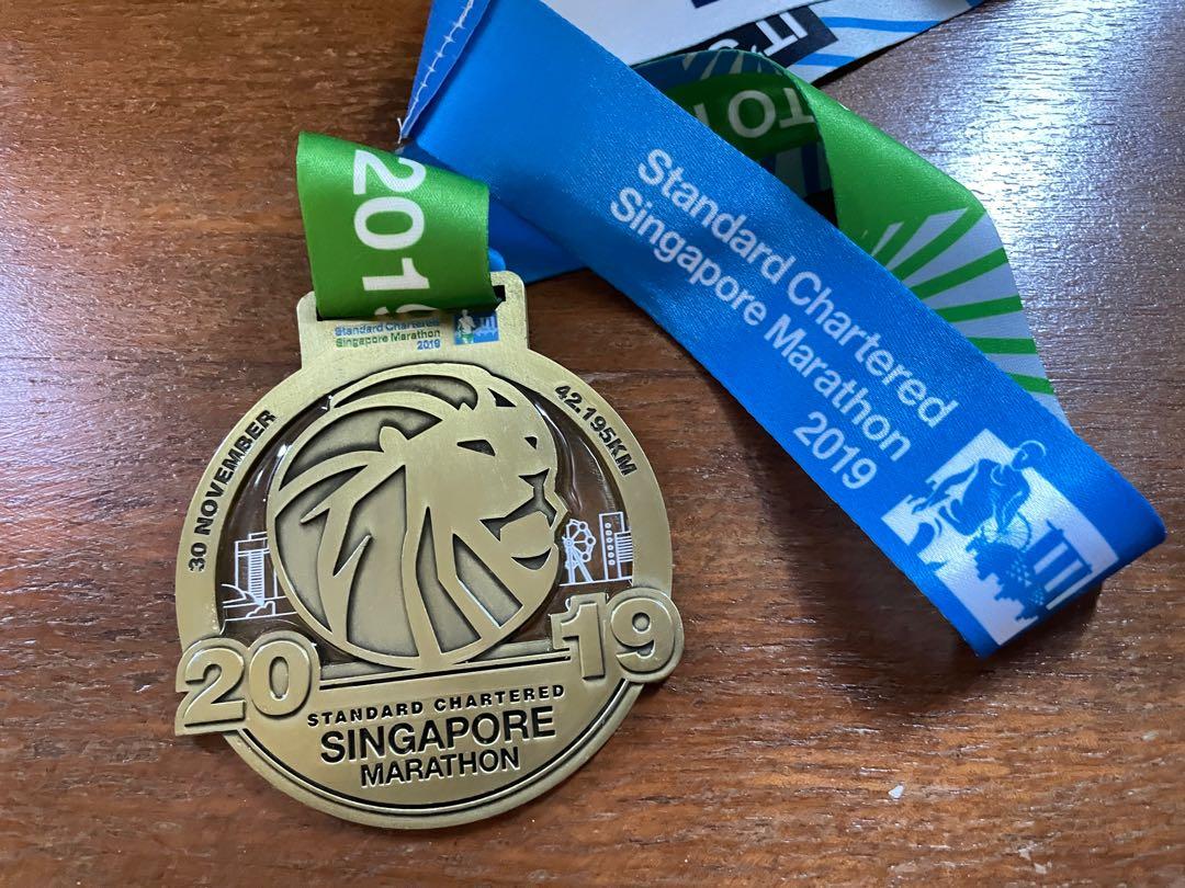 Standard Chartered Singapore Marathon Medal 2019, Sports Equipment