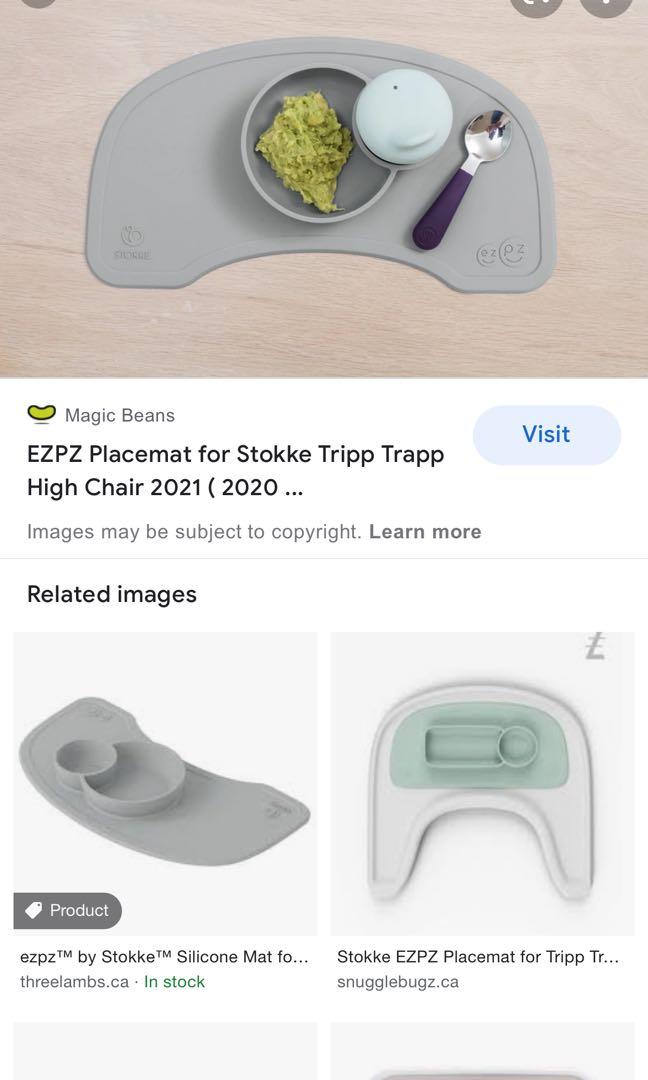 Stokke Tripp Trapp EZPZ Placemat Babies Kids Nursing Feeding