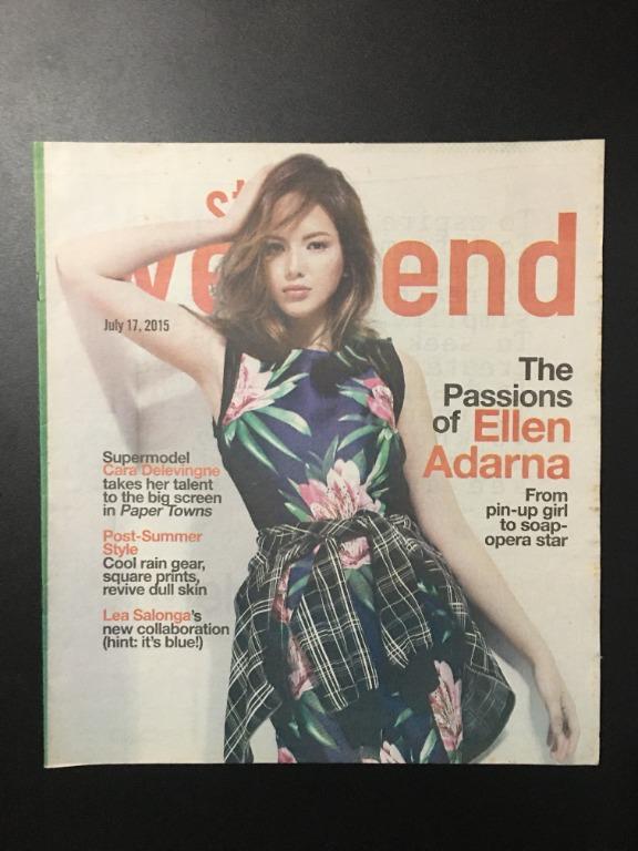 Style Weekend Magazines Bundle (OOP) (Category: Magazines) located in Antipolo. Submitted by dwantfulthings (Listing ID 1099706756, Image 3). Description: Get all 3 Covers: Rachelle Ann Go (January 3, 2014) Ellen Adarna (July 17, 2015) Maine Mendoza (March 11, 2016) Used to be weekly fashion and lifestyle magazine for women published by Manila Bulletin. Condition: Very good RFS: Selling for a friend. Shipping via Lalamove at buyer's expense. Note