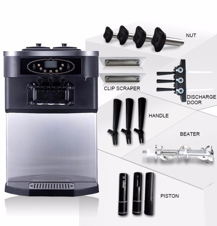 Soft serve ice cream machine parts on sale
