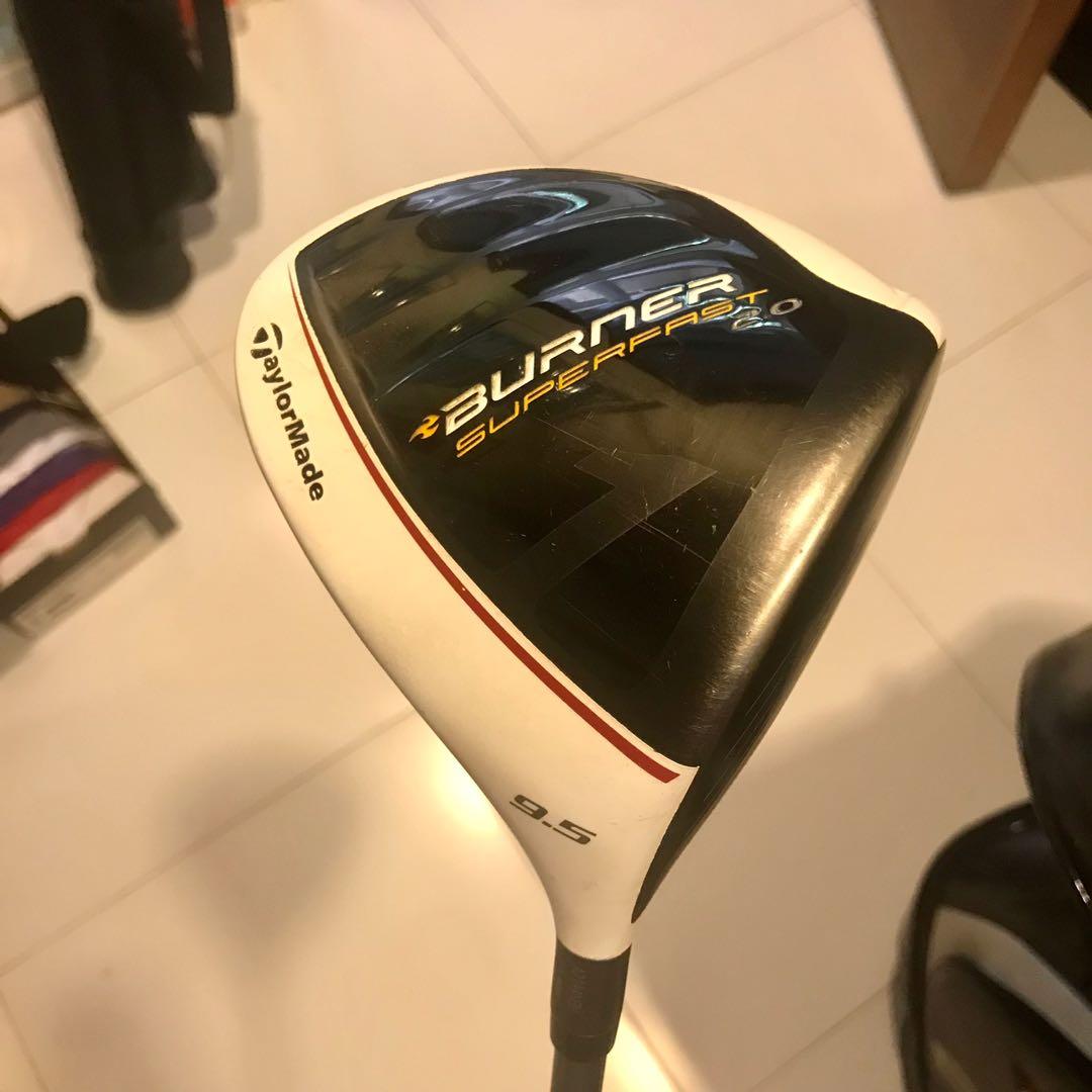 Used taylormade burner superfast driver golf club in value condition
