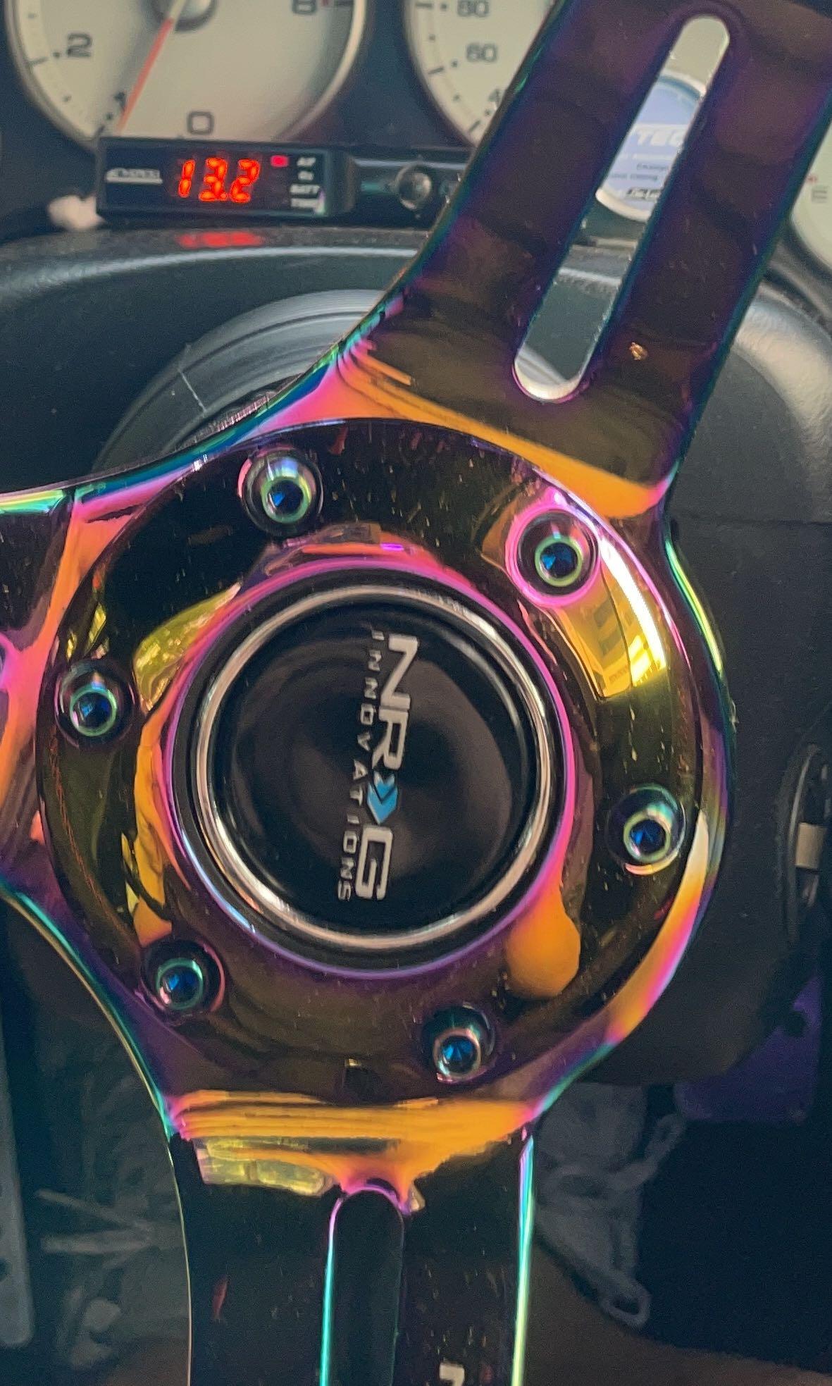 Titanium Steering wheel bolts, Car Accessories, Accessories on Carousell