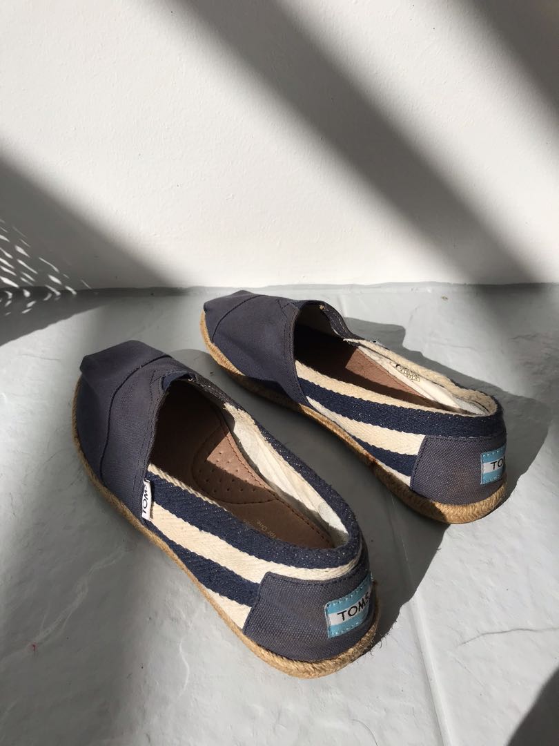 Toms university stripe womens shop
