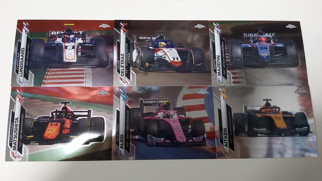 Topps 2020 F1 Chrome F2 Car Team Logo Cards 賽車卡Trident MP First