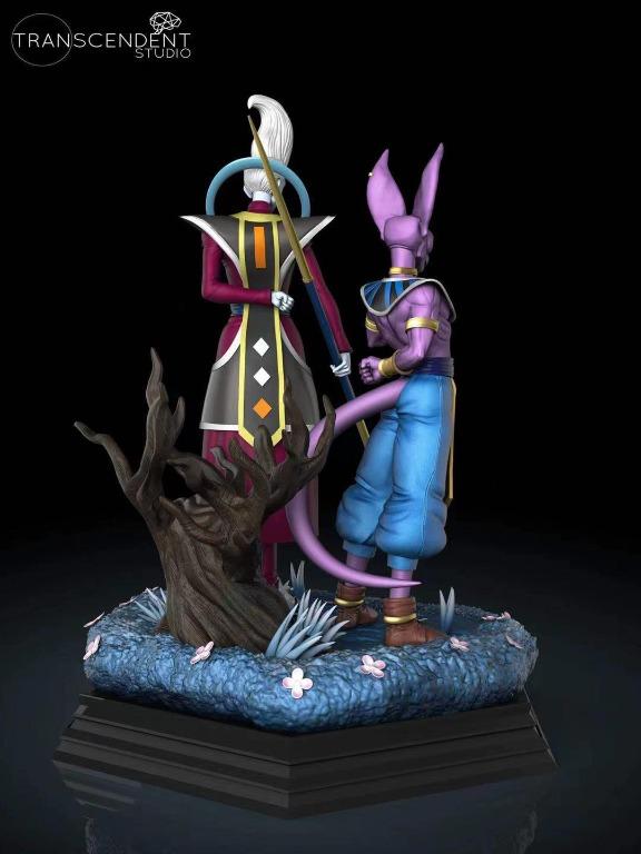 Beerus & Whis GK Figure, Dragon Ball Resin Statues