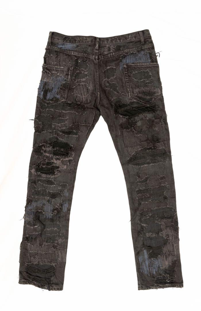 Undercover arts and crafts denim top