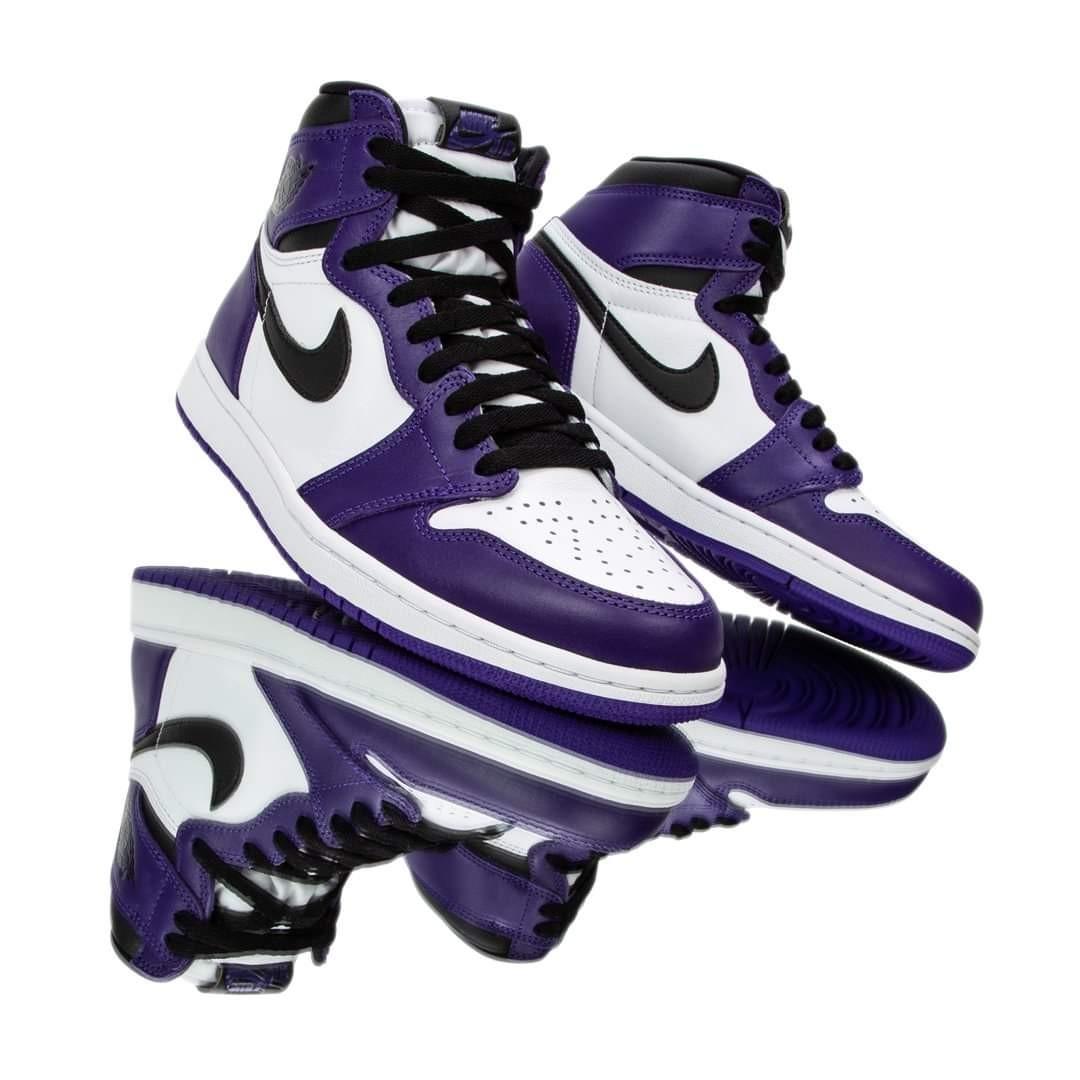 Jordan 1 hotsell court purple 2020