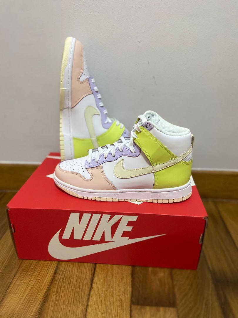 👟(US 8W) Nike Dunk High - Cashmere, Men 