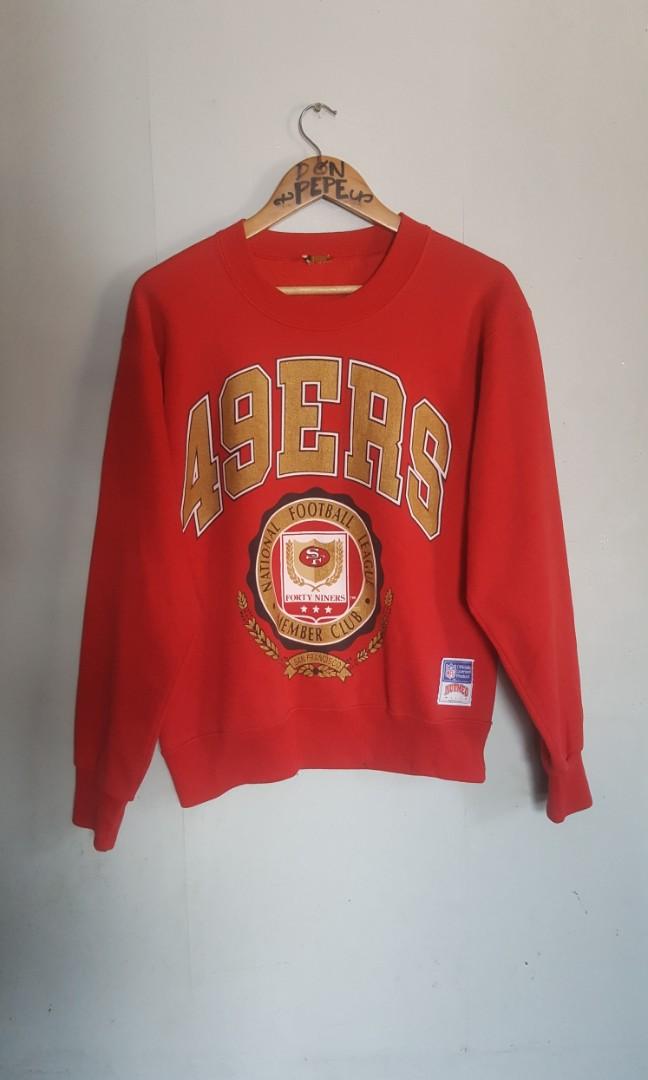 Vintage 49ers sweatshirt by.nutmeg, Men's Fashion, Activewear on Carousell