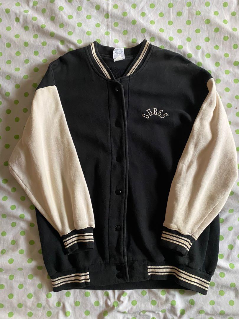 varsity jacket guess