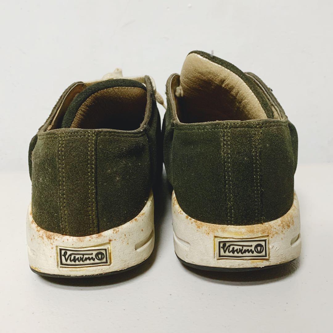 VISVIM KOONING 經典 沙皮狗 帆布鞋 墨綠色 US9.5 27.5號 TP0-21 SNK-M #oxstreet