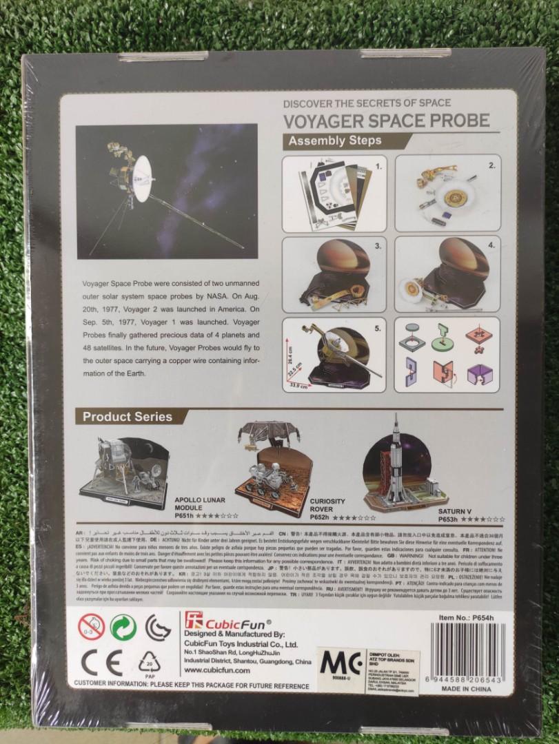 Edu-Sci e 3D Puzzle (Voyager Satellite