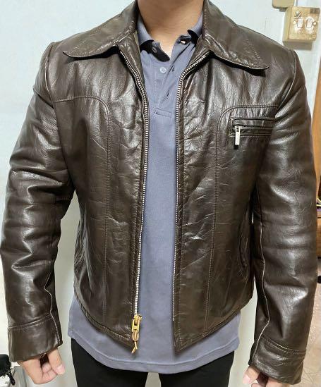 Montgomery ward leather sales jacket