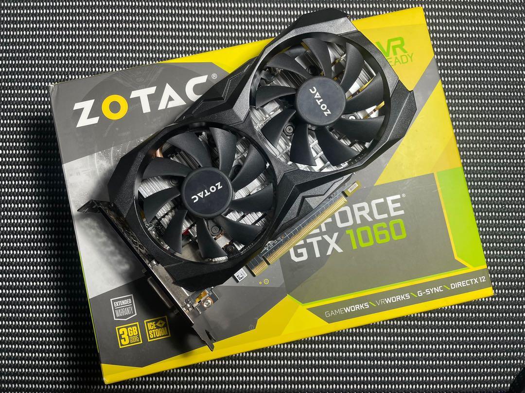 Zotac Gtx 1060 3gb Amp Computers Tech Parts Accessories Computer Parts On Carousell