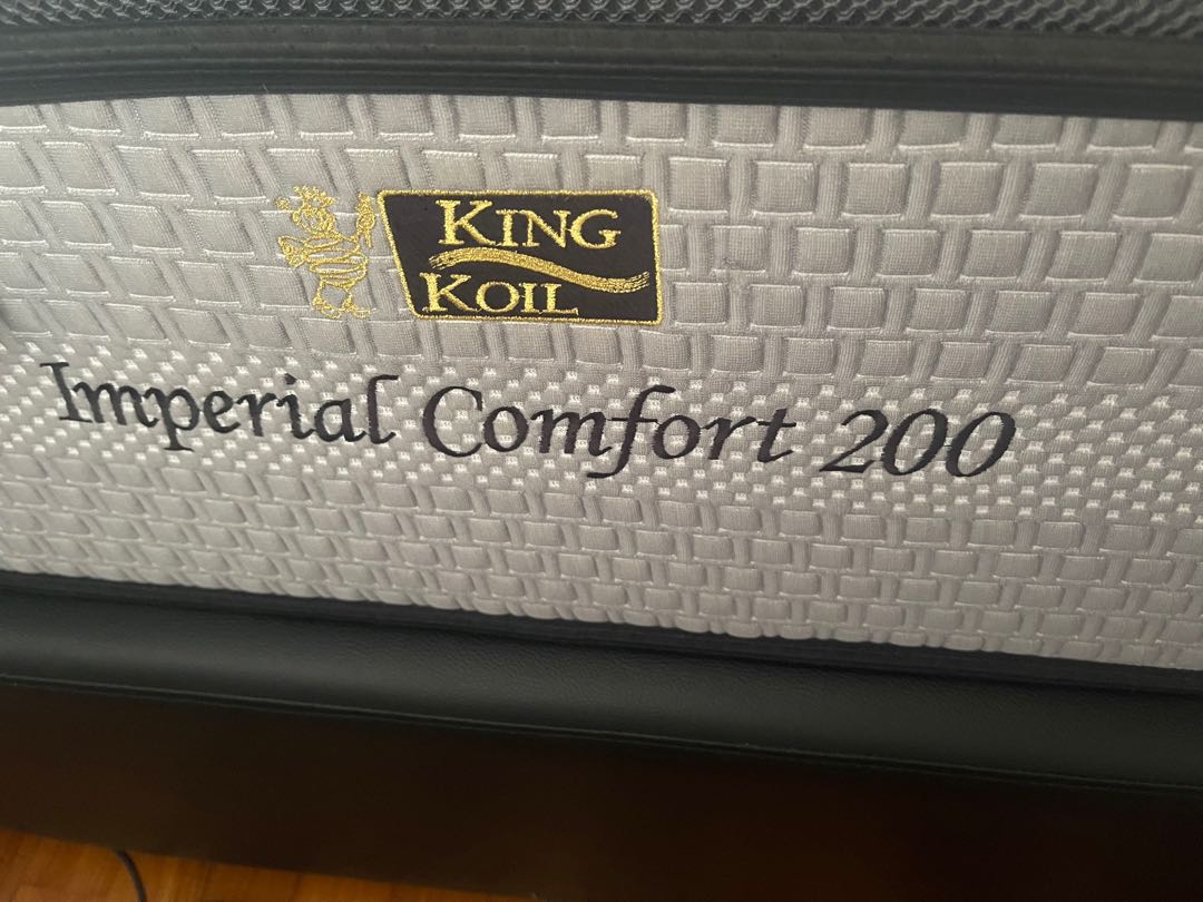 14.5” King Koil Mattress, Furniture & Home Living, Furniture, Bed