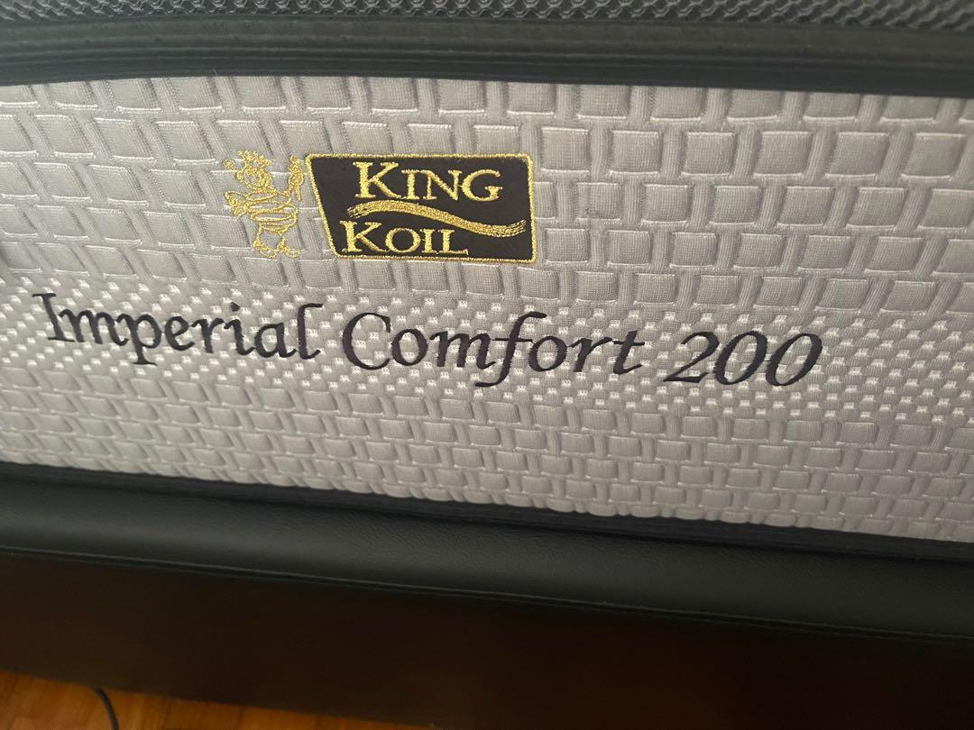 14.5” King Koil Mattress, Furniture & Home Living, Furniture, Bed