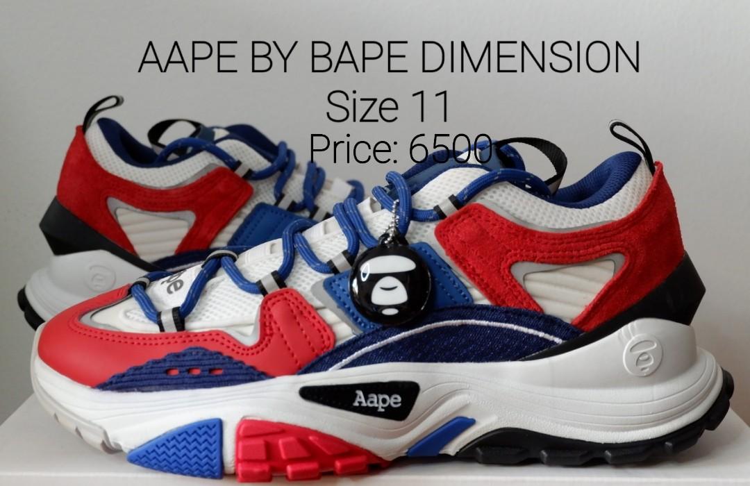 Aape by BAPE Dimension Men s Fashion Footwear Sneakers on Carousell