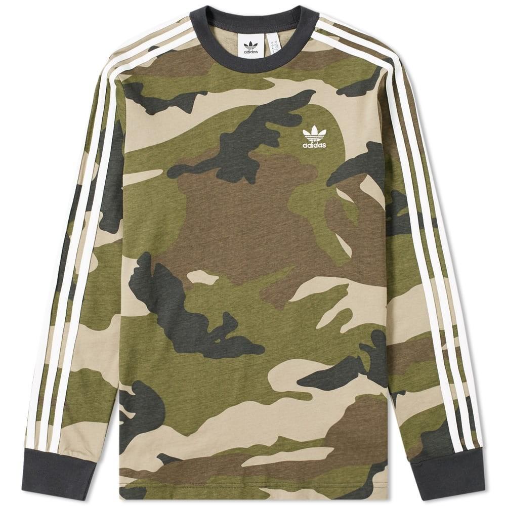 Adidas camo LS tee