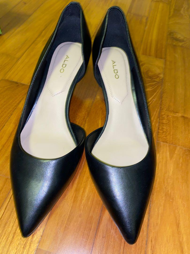 aldo low mid heels