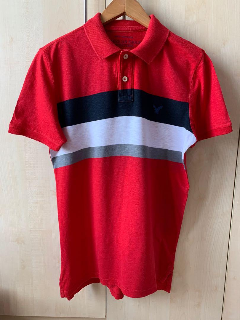 American Eagle Men's Polo Shirt, Men's 