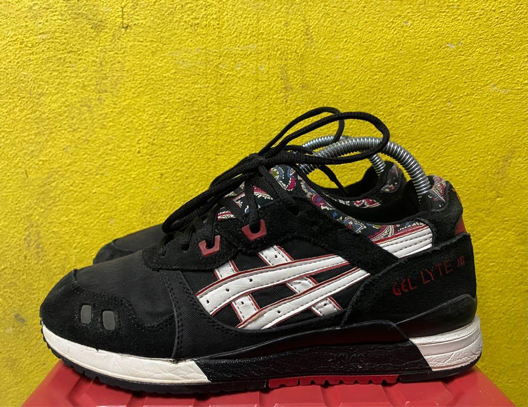 Asics Gel Lyte III Black Bandana Men s Fashion Footwear