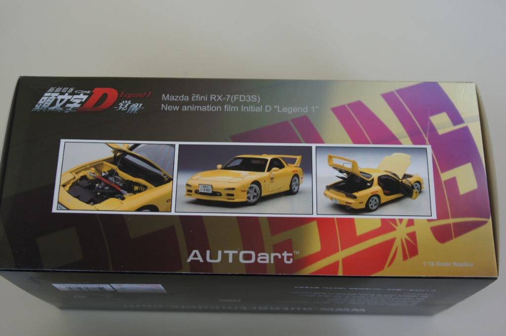 Autoart Mazda Rx 7 Fd3s 頭文字d 劇場版legend 1 100 全新 玩具 遊戲類 玩具 Carousell