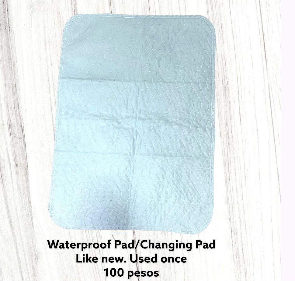 Baby Changing Pad / Waterproof Pad (Category: Changing Mats & Accessories) located in Subic. Submitted by grabmywardrobe (Listing ID 1104438056, Image 1). Description: Used once only Like new Changing Pad Waterproof Pad .