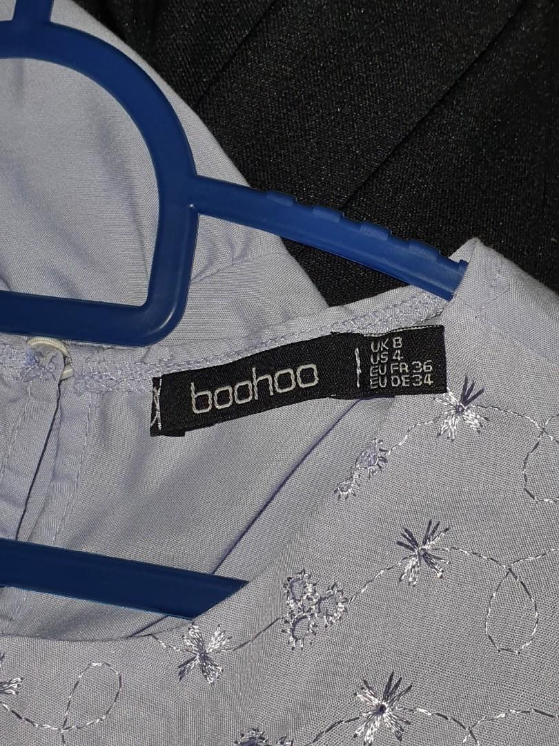 Boohoo Light Blue dress Size S clearance sale Women s Fashion Dresses Sets Dresses on Carousell