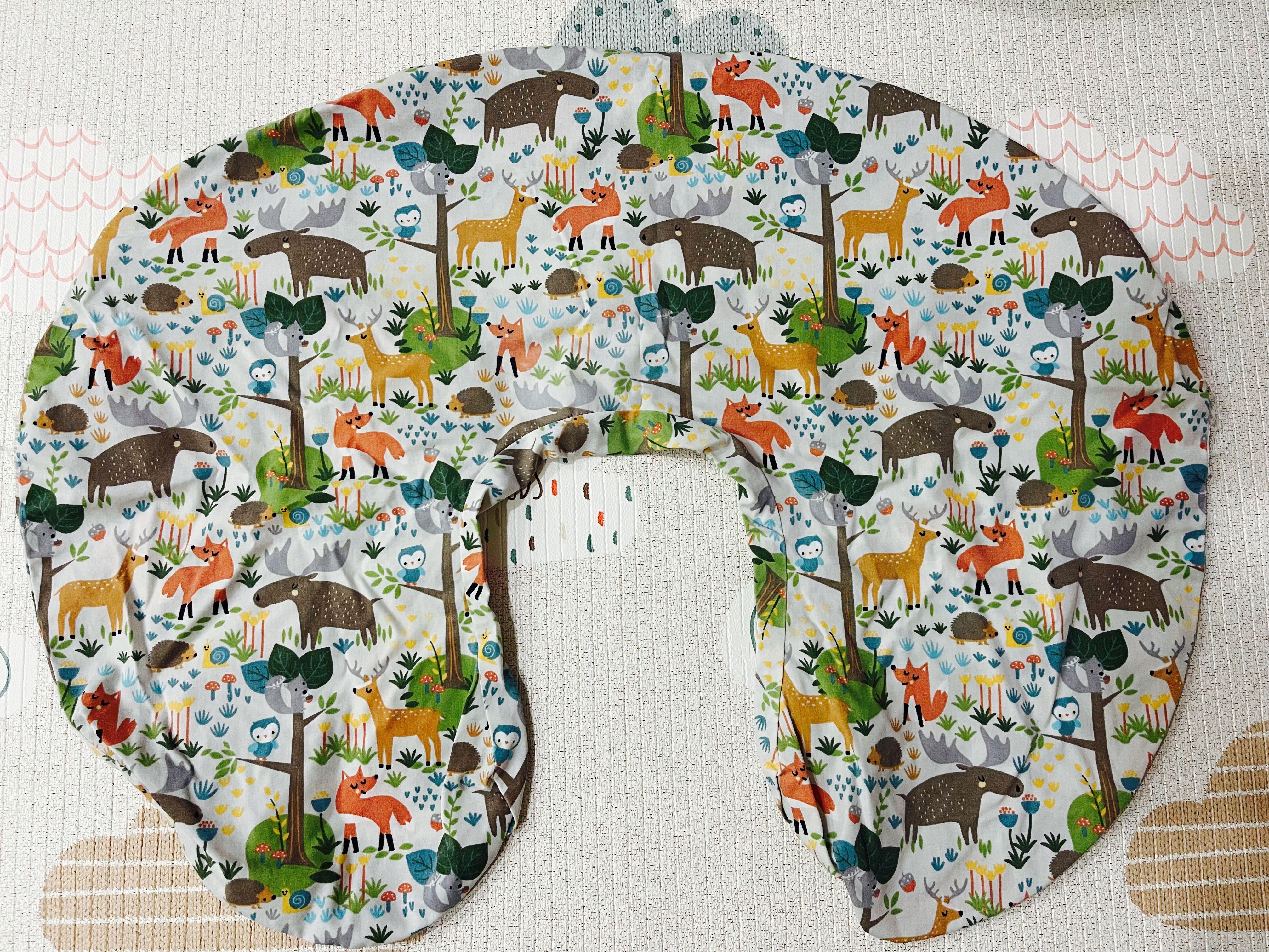 Boppy Original Nursing Pillow and Positioner Cotton Blend Sketch