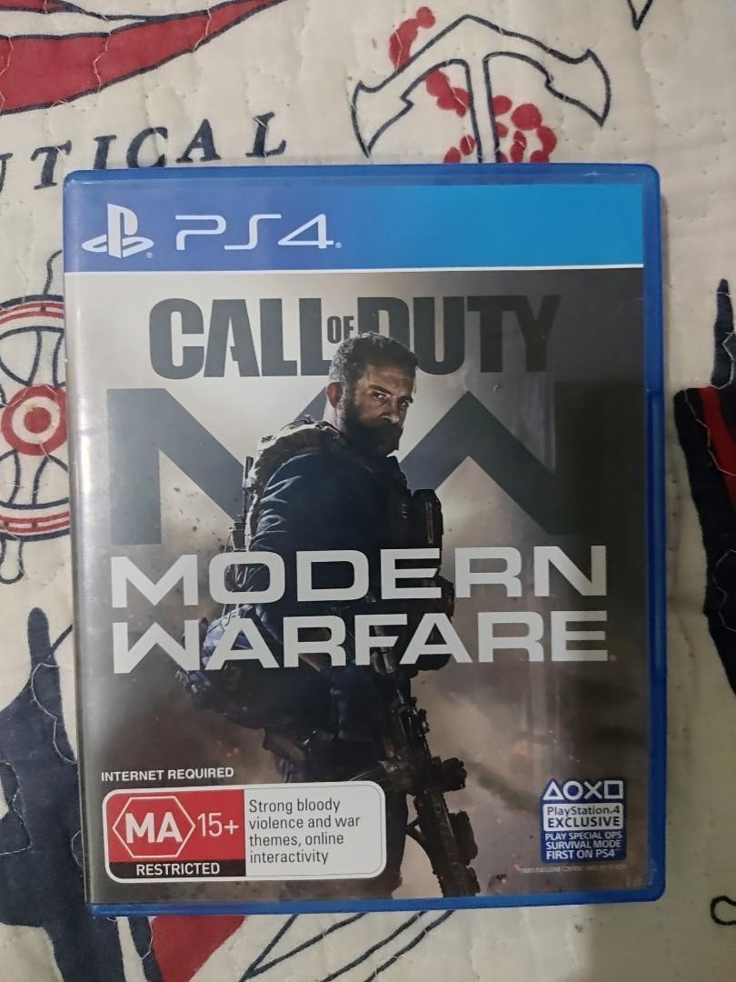 Call Of Duty Modern Warfare Ps4 Video Gaming Video Games On Carousell