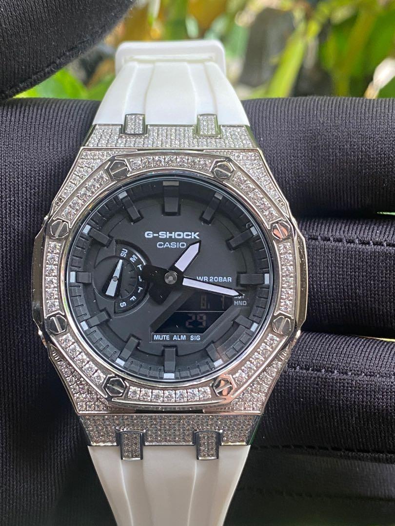 Casio sales watch diamond