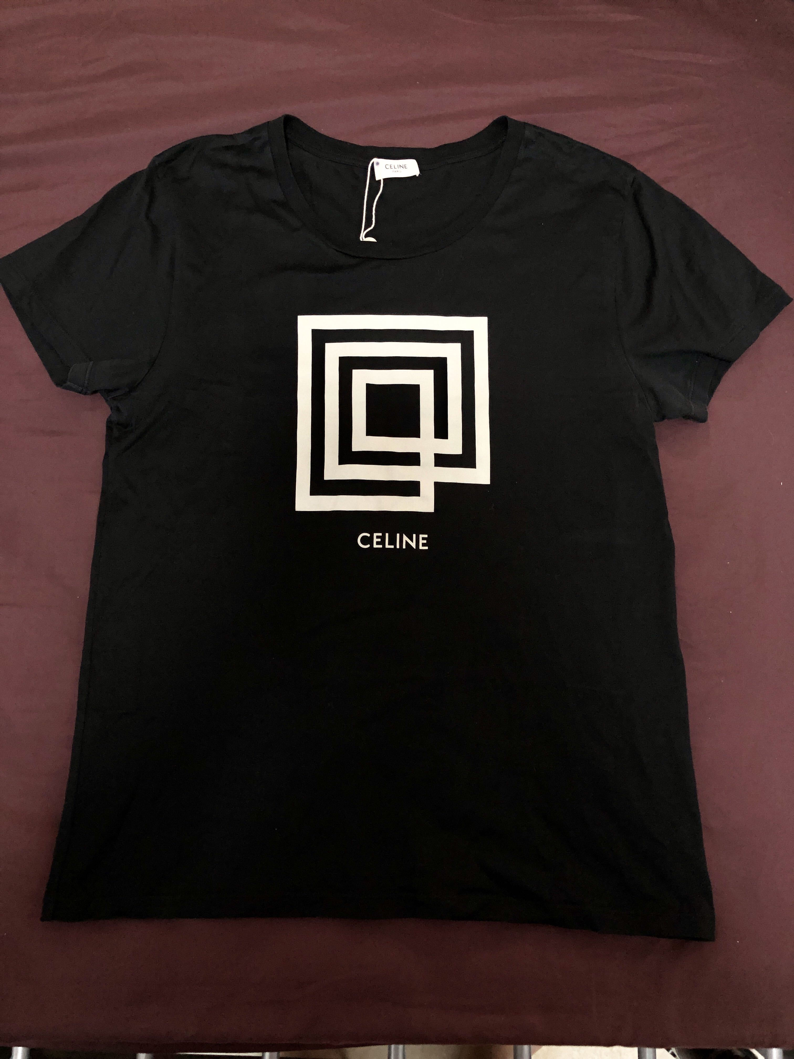 Celine Labyrinth T shirt, Women's Fashion, Tops, Shirts on Carousell