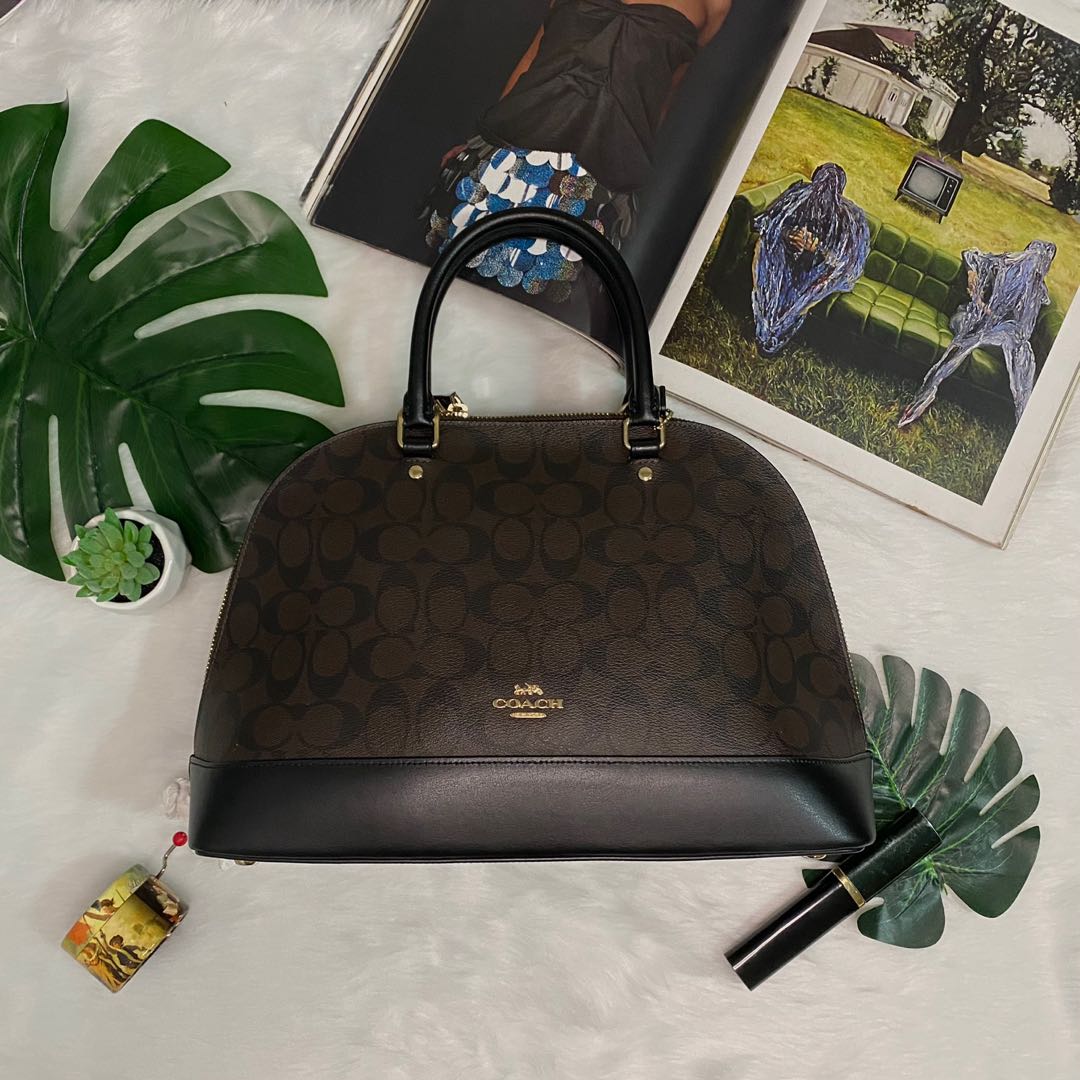 Coach Sierra Satchel (Large) 🤩, Luxury, Bags & Wallets on Carousell