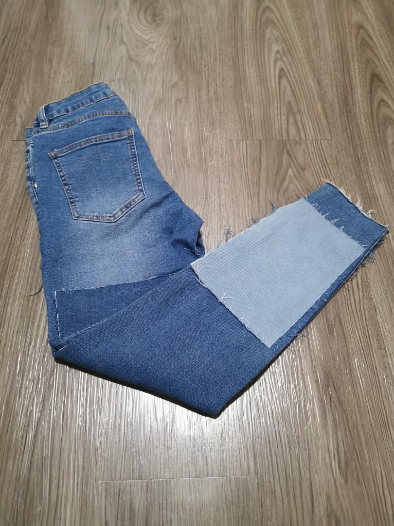 Cotton on ripped jeans, Fesyen Wanita 