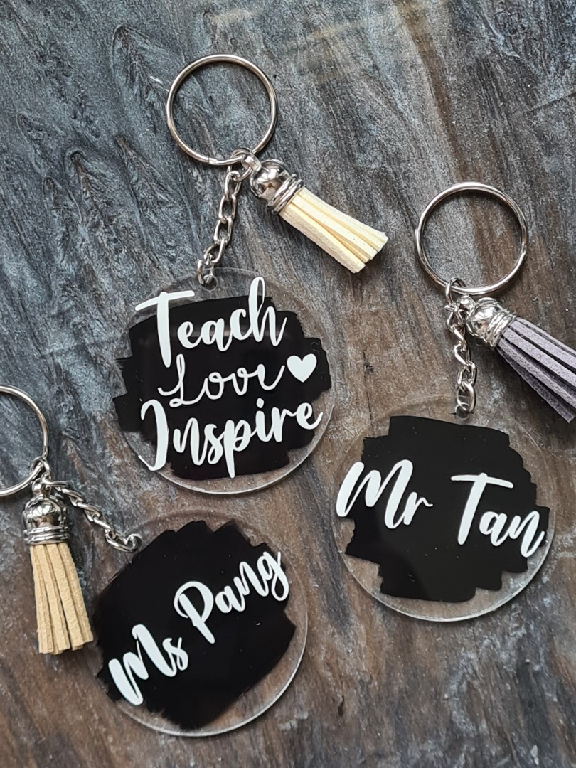 Teachers day clearance keychain