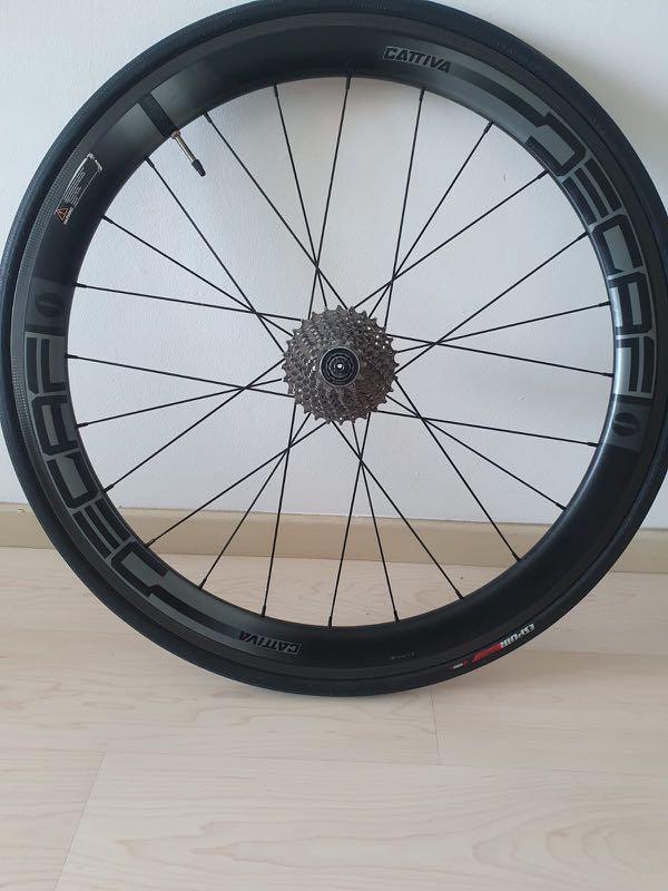 Decaf carbon wheels top