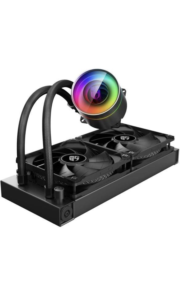 **SALE** DEEPCOOL Castle 240EX, 240mm Addressable RGB AIO Liquid CPU