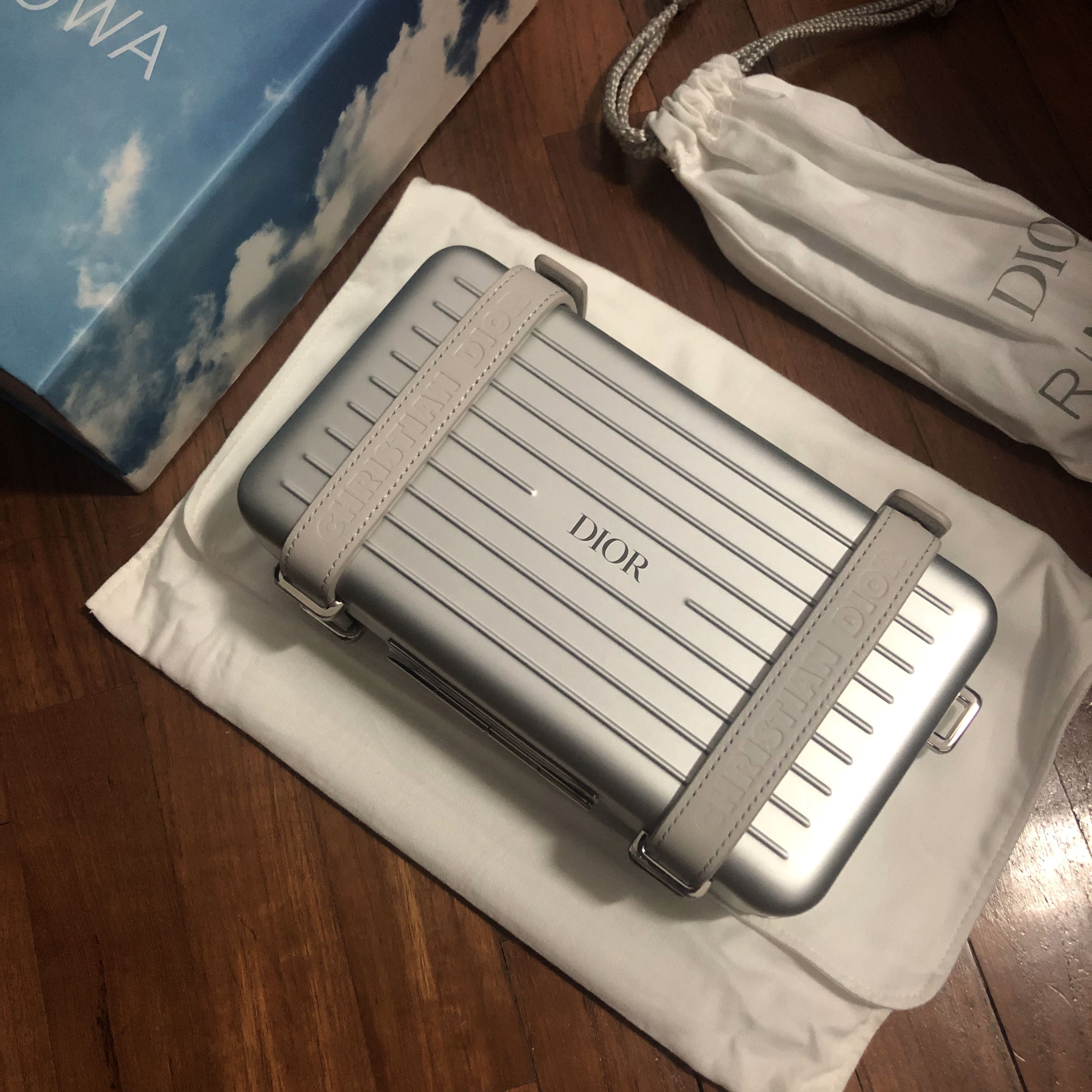 Dior x 2025 rimowa personal clutch