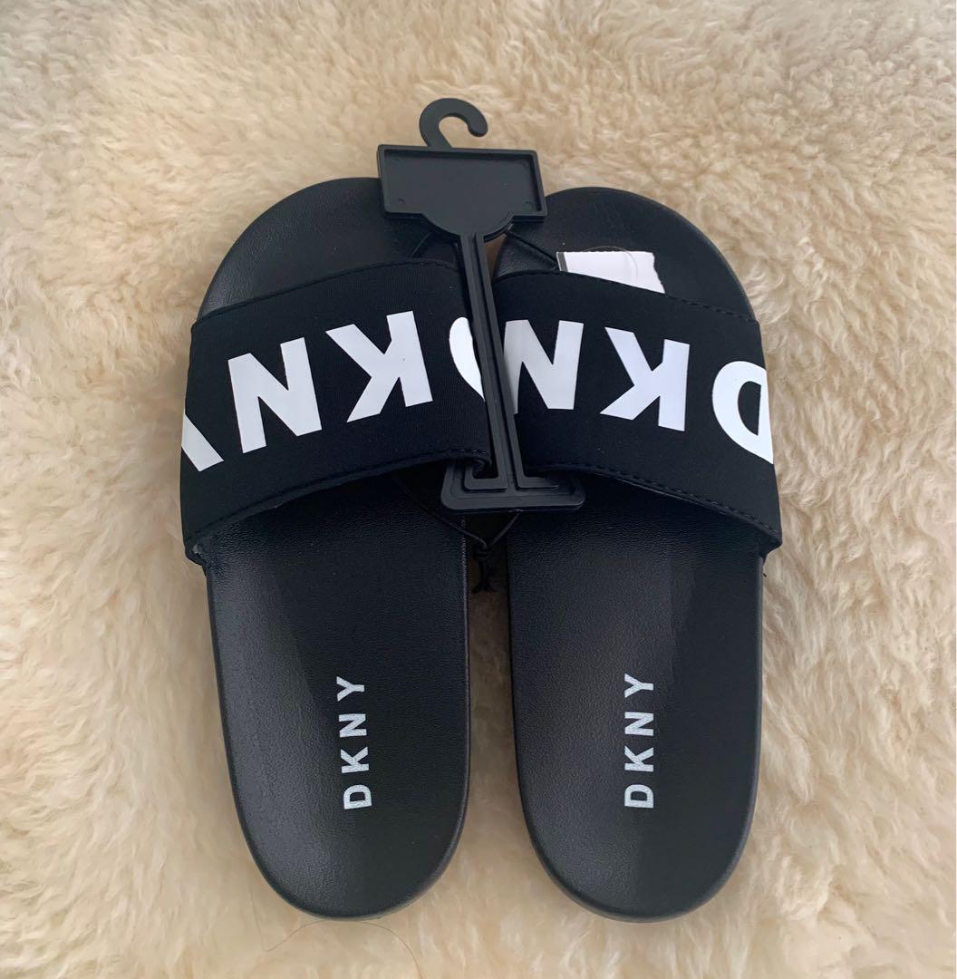 DKNY Slides For Sale!, Men's Fashion, Footwear, Slippers u0026 Slides on  Carousell