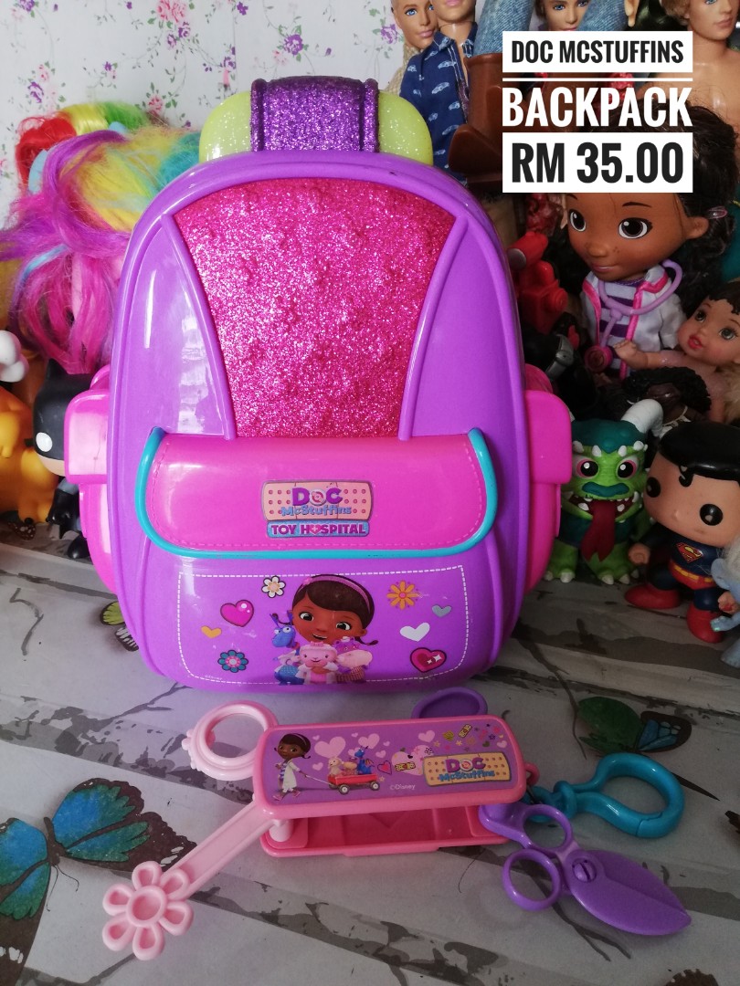 Doc mcstuffins best sale school backpack