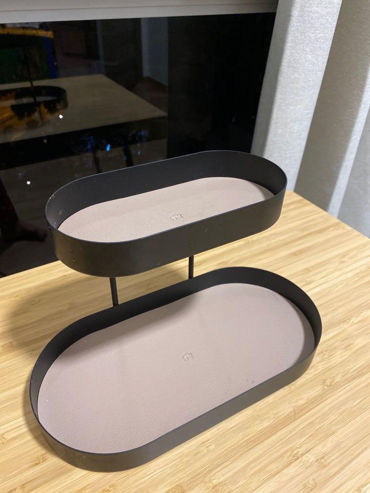 Double layer rack (Category: Home Improvement Tools & Accessories) located in Singapore. Submitted by fabalways (Listing ID 1104495351, Image 1). Description: Lightly used (almost new!) Display skincare, makeup, accessories storage etc… #racks #homeorganization #homeimprovement .