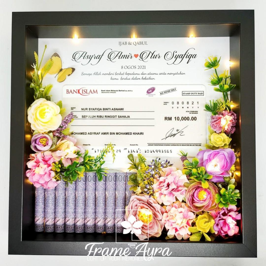 Frame Mas Kahwin Design Craft Others On Carousell