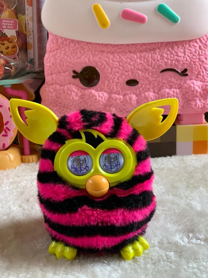 Furby boom pink and black stripes sales