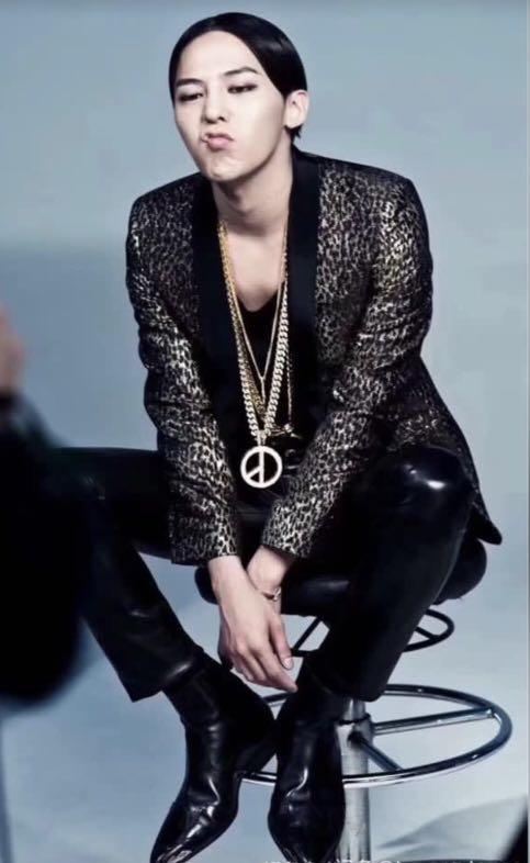saint laurent Paris blazer hedi G dragon着用, 男裝, 外套及戶外衣服