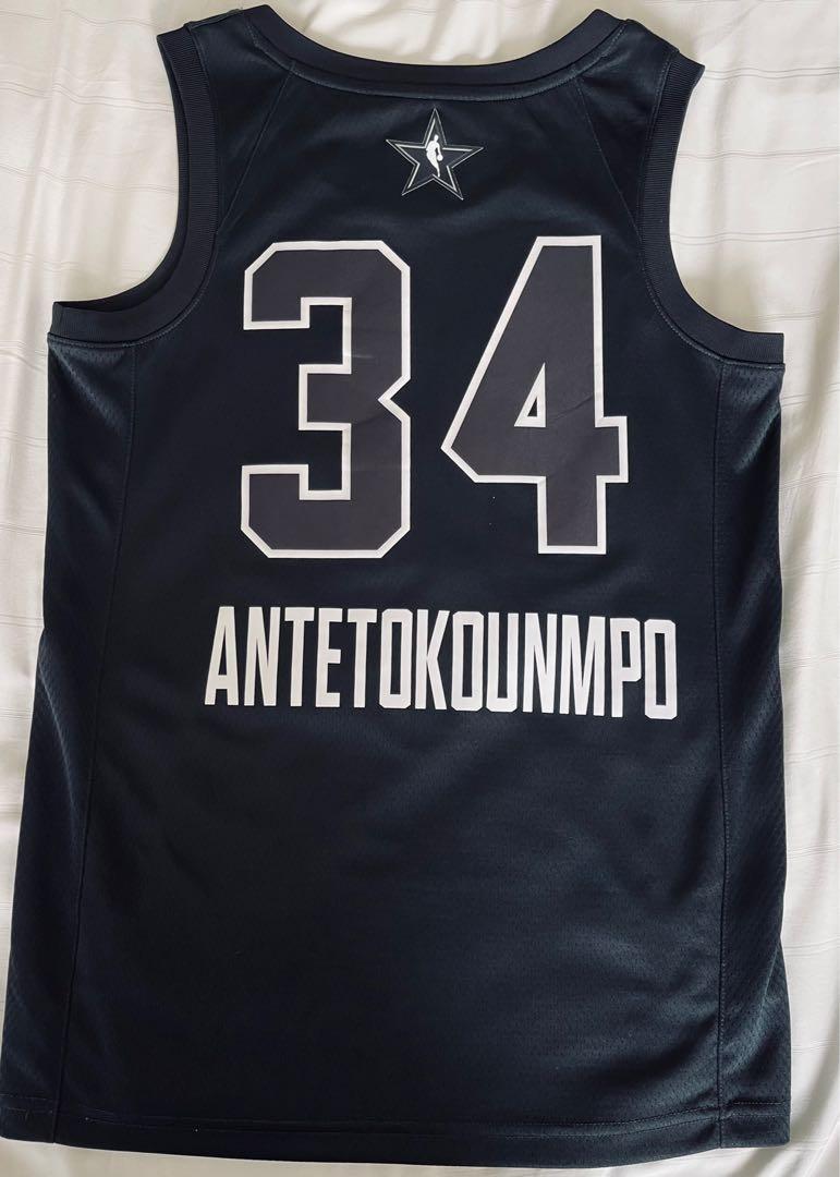 2020 all star game jordan milwaukee bucks giannis antetokounmpo 24 the  alphabet nba basketball swingman jersey