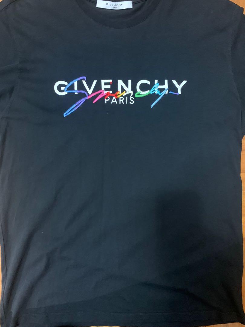 givenchy rainbow shirt