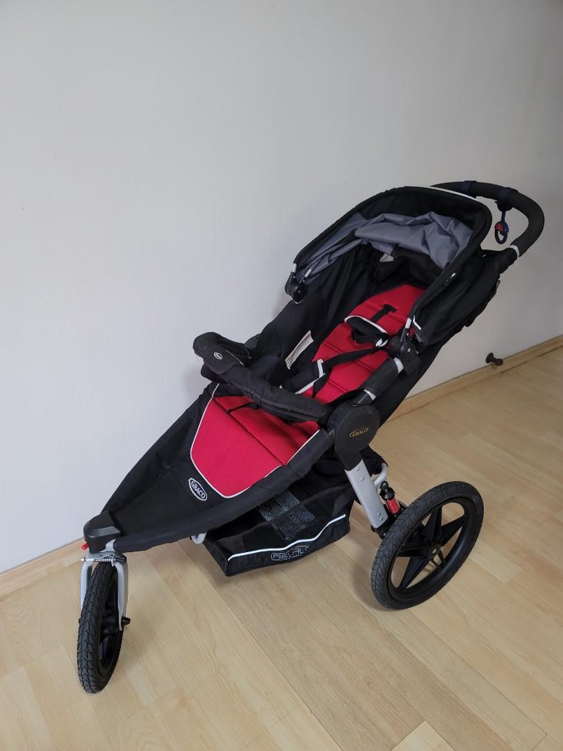 Graco Relay Click Connect Jogging Stroller Babies Kids Going Out Strollers on Carousell